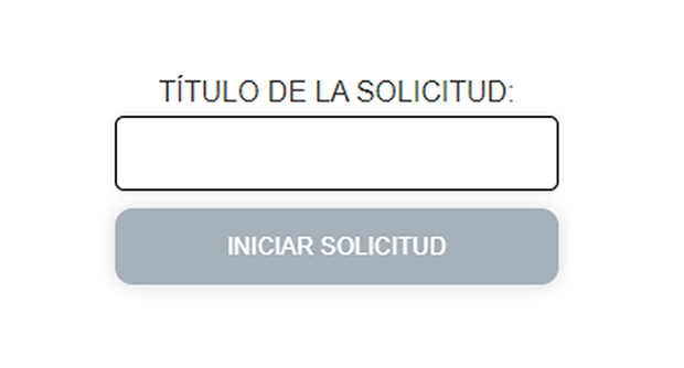 solicitud